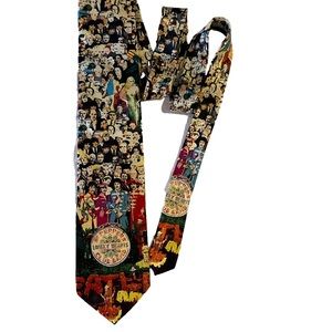 RALPH MARLIN THE BEATLES Sgt. Peppers Lonely Hearts Club Band Silk Tie